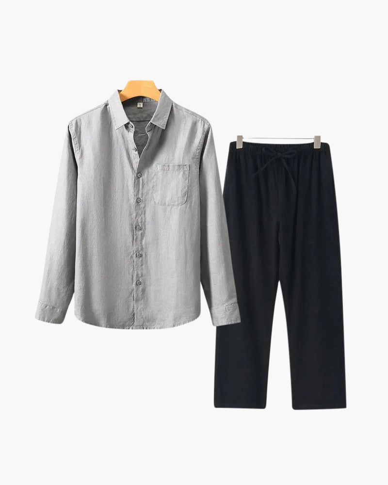 Mooson 100% Linen Combo (Longsleeve)