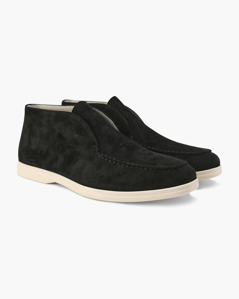 Mooson High Suede Loafers