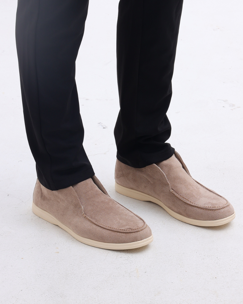 Mooson High Suede Loafers
