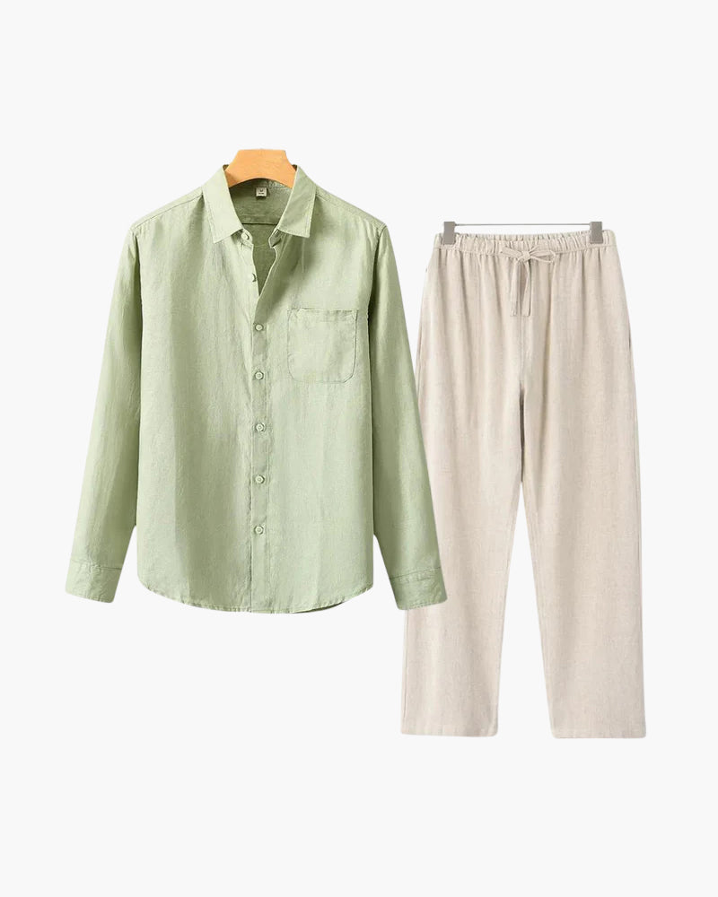 Mooson 100% Linen Combo (Longsleeve)