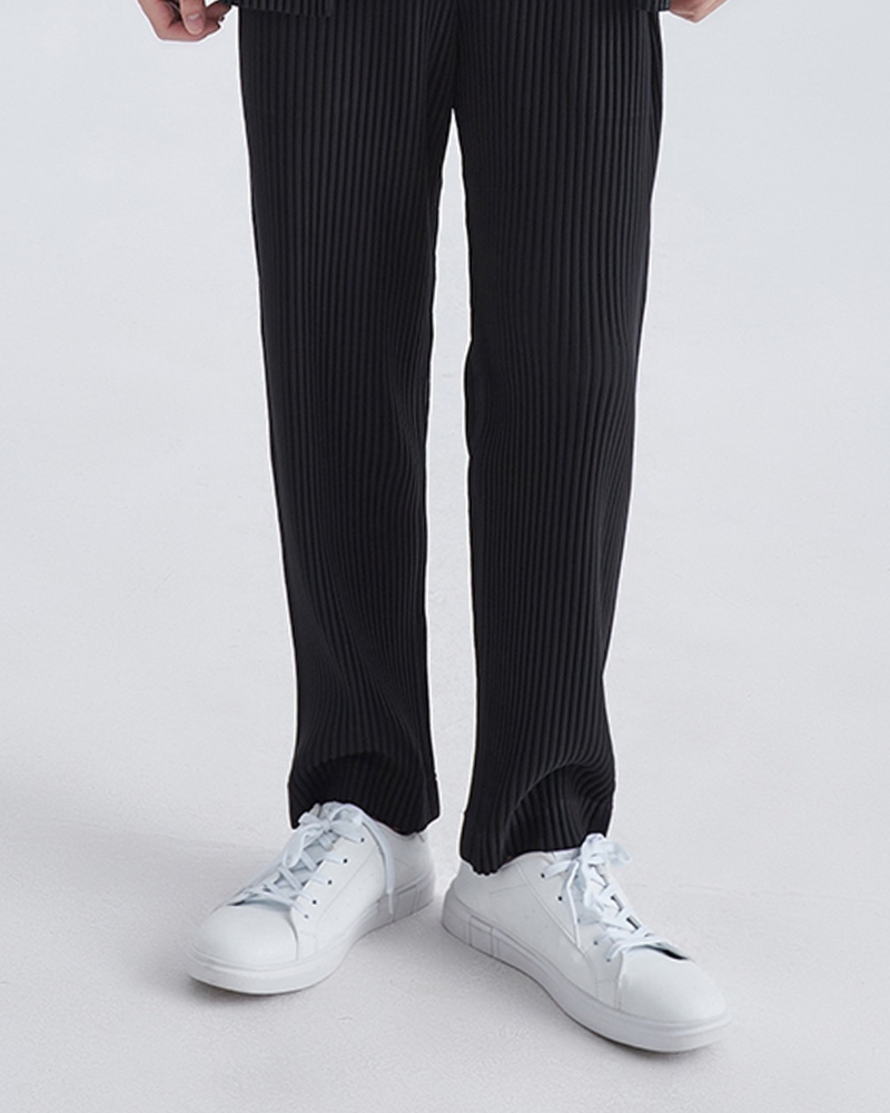 San Francisco Ribbed Cotton Pantalon