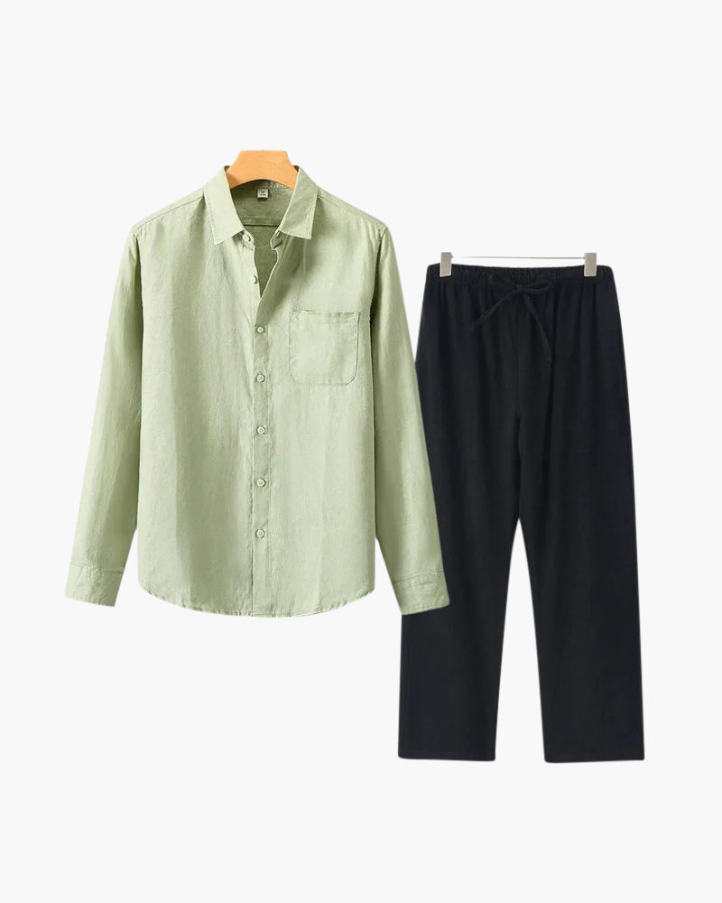 Mooson 100% Linen Combo (Longsleeve)
