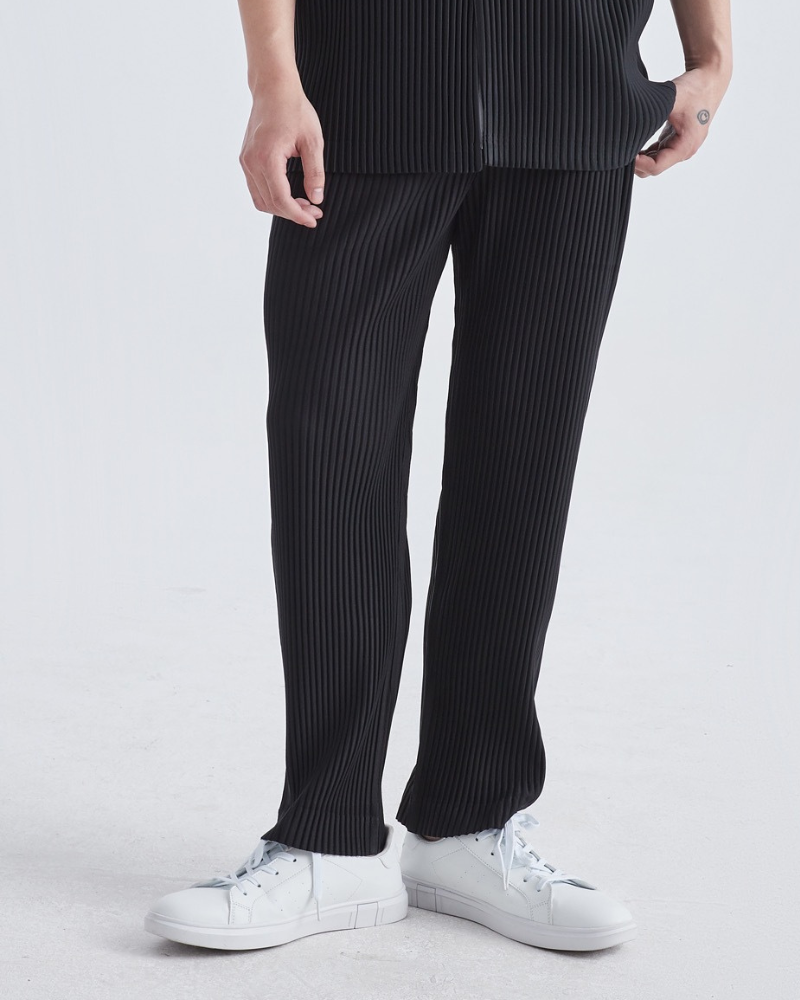 San Francisco Ribbed Cotton Pantalon