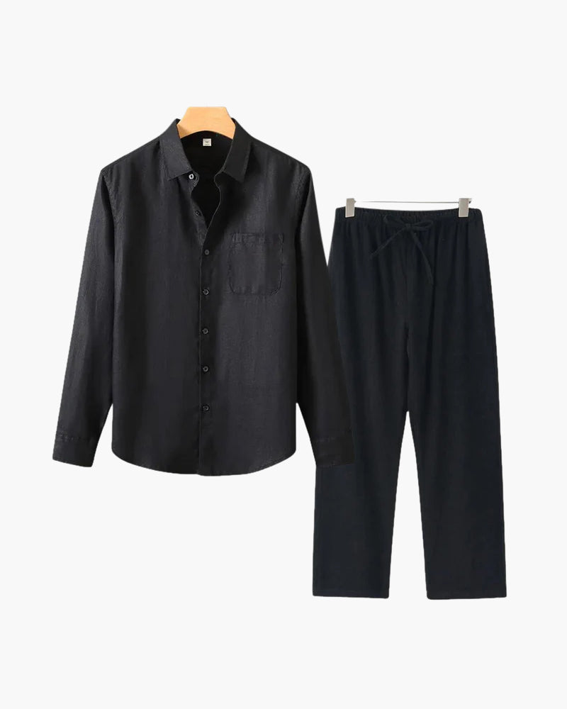 Mooson 100% Linen Combo (Longsleeve)