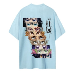 Demon Slayer Cotton Unisex Round Neck Anime T-Shirt