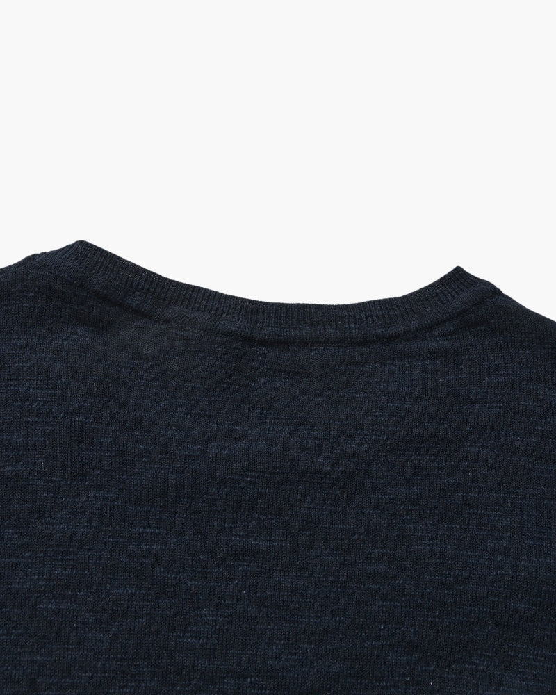 Linen Cotton Crewneck