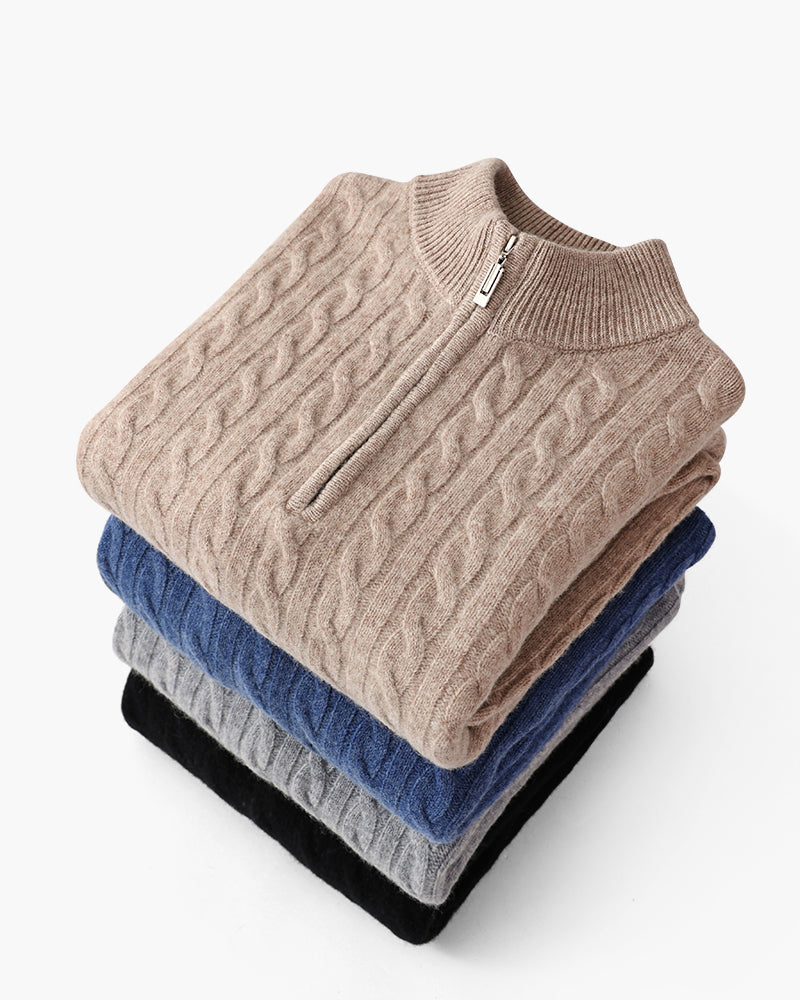Mooson Cashmere Half Zip