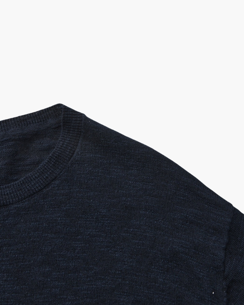 Linen Cotton Crewneck