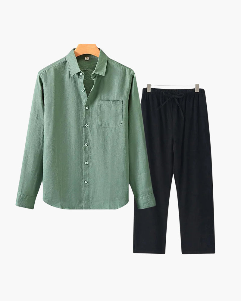 Mooson 100% Linen Combo (Longsleeve)
