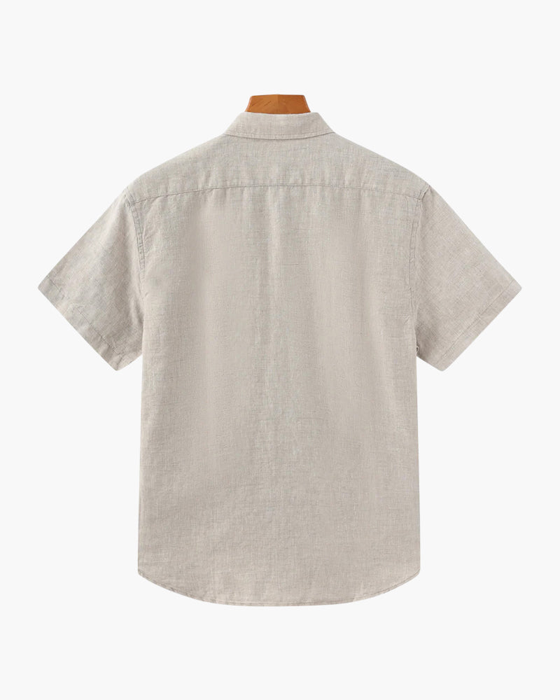 Rotorua - 100% Linen Shirt (Shortsleeve)