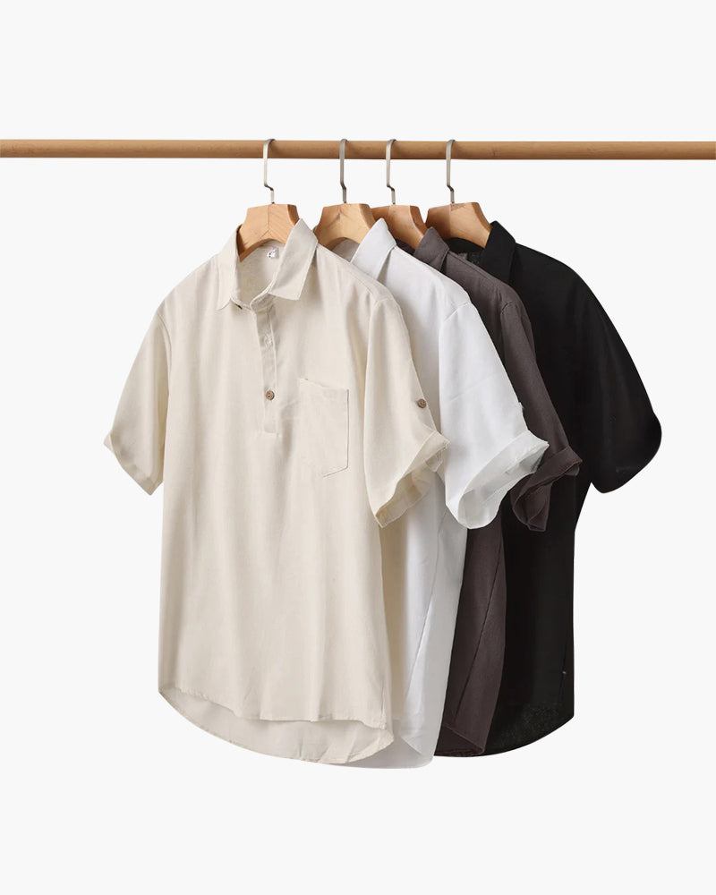 Rotorua - 100% Linen Polo