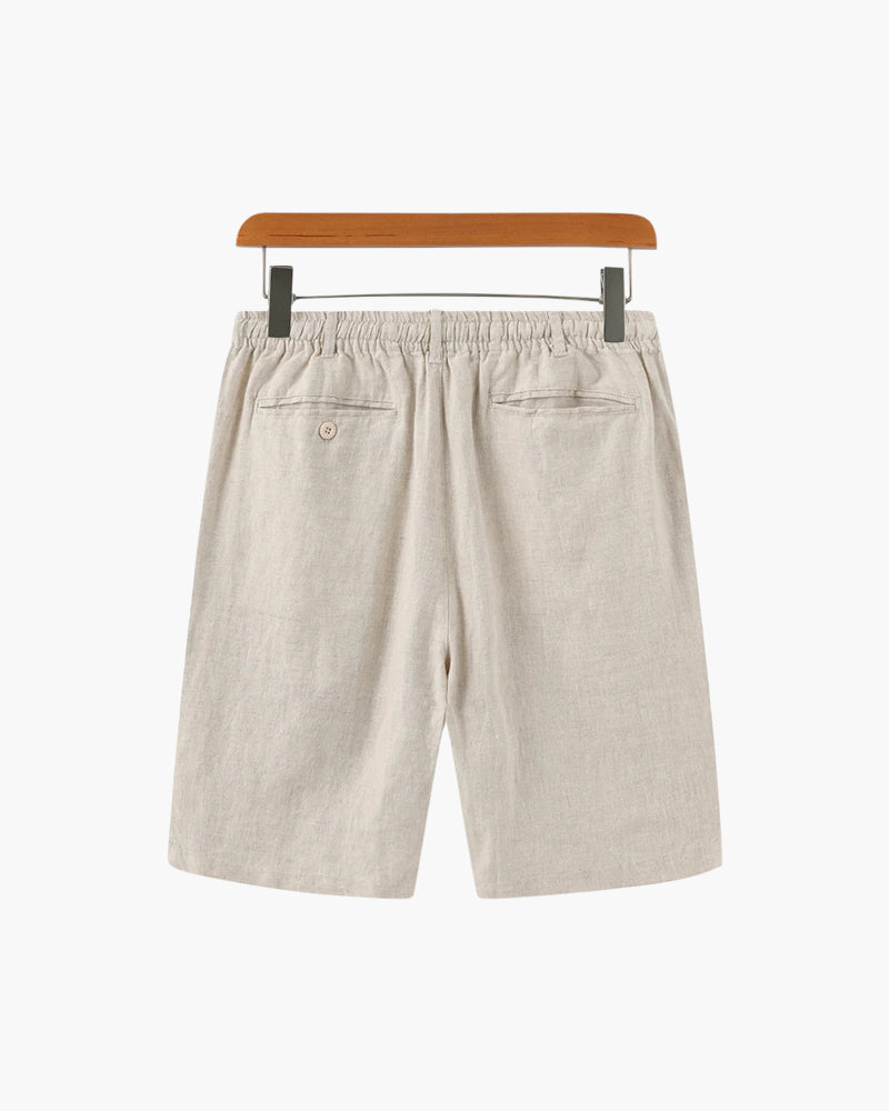 Dunedin- Premium 100% Linen Shorts