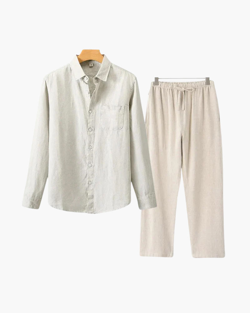 Mooson 100% Linen Combo (Longsleeve)