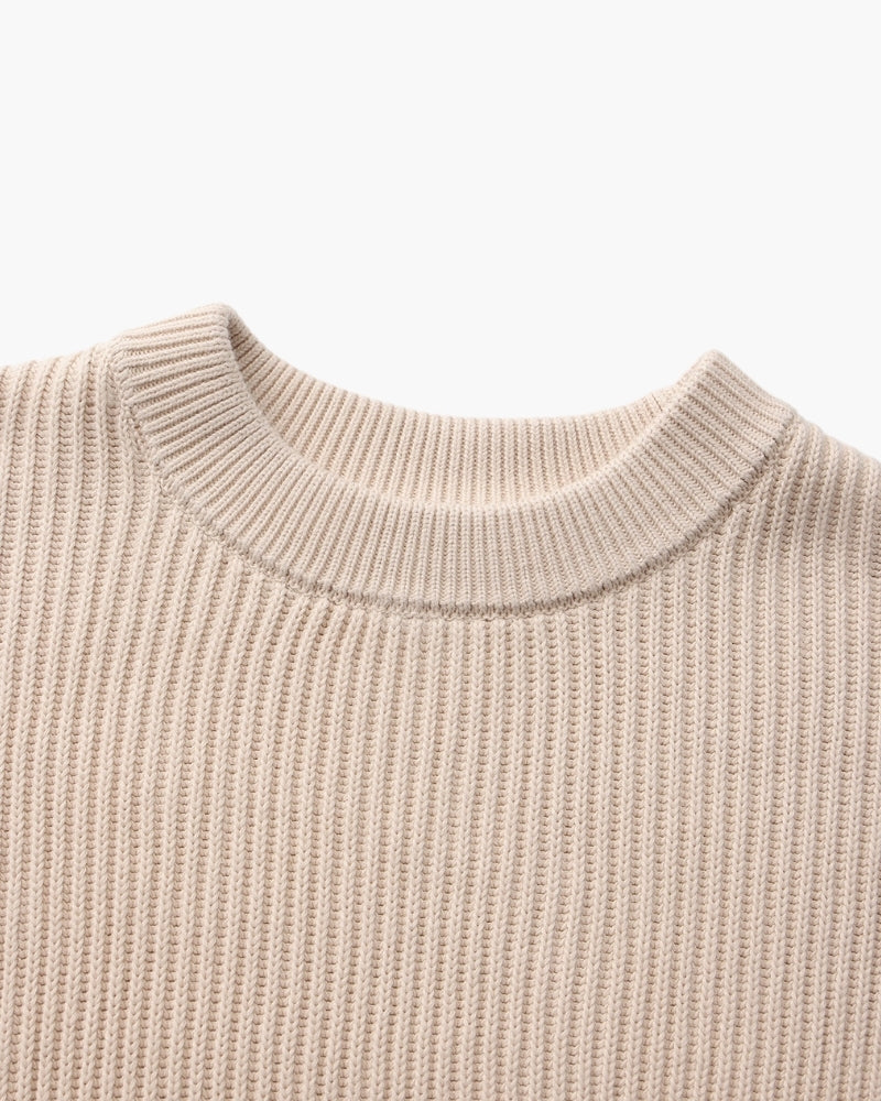Rib Crew Sweater