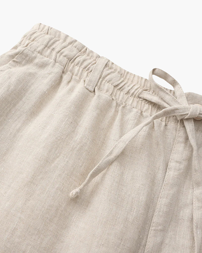 Dunedin- Premium 100% Linen Shorts