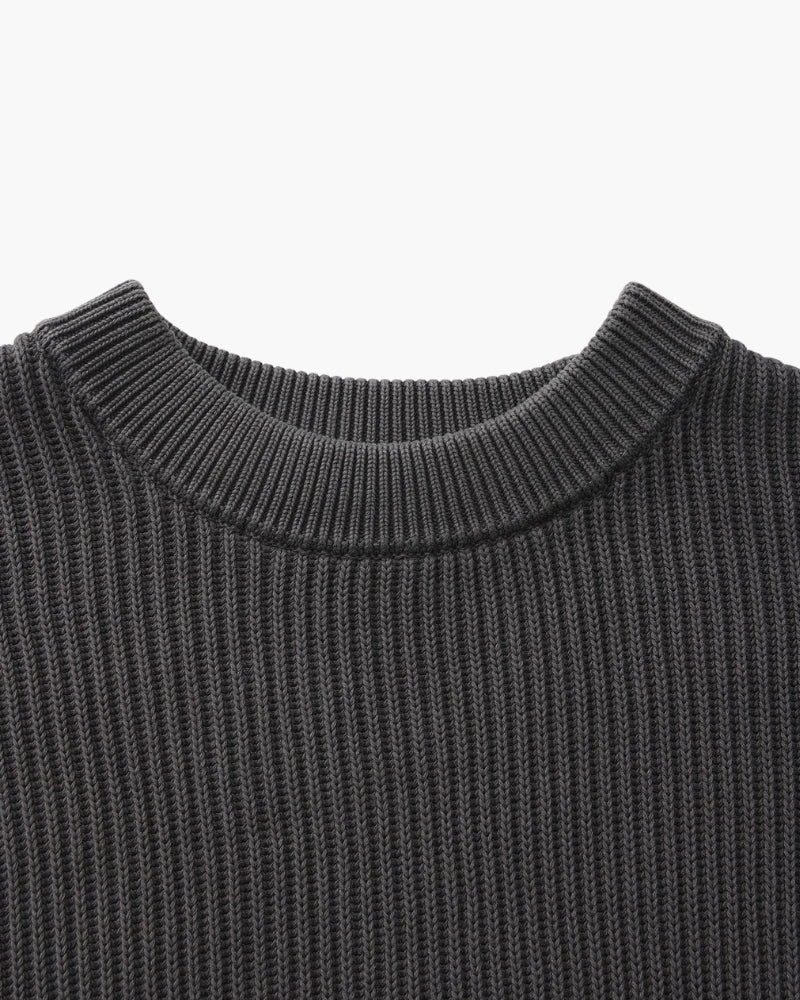 Rib Crew Sweater
