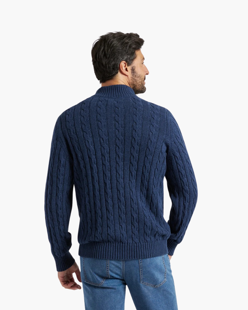 The Aspen Half Zip Sweater
