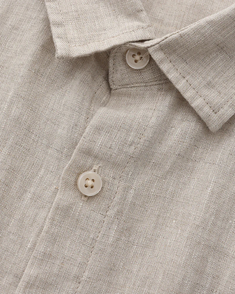 Rotorua - 100% Linen Shirt (Shortsleeve)