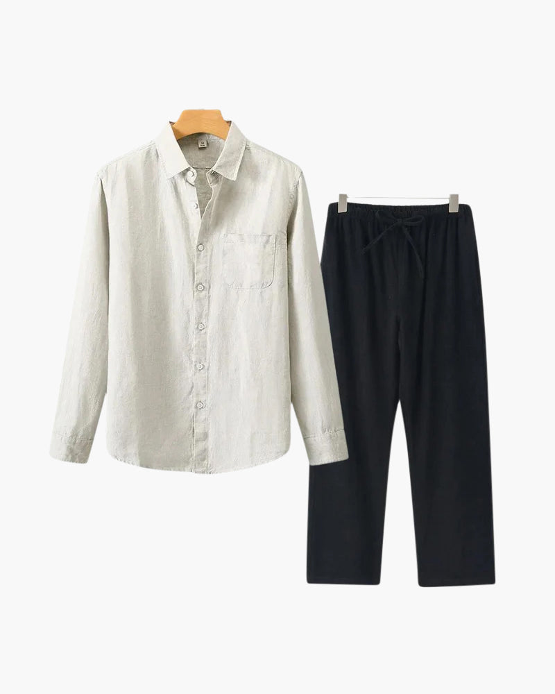 Mooson 100% Linen Combo (Longsleeve)