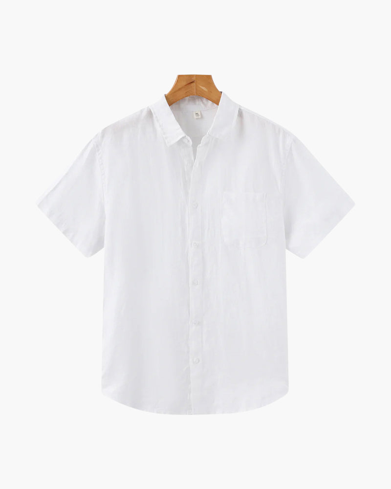 Rotorua - 100% Linen Shirt (Shortsleeve)