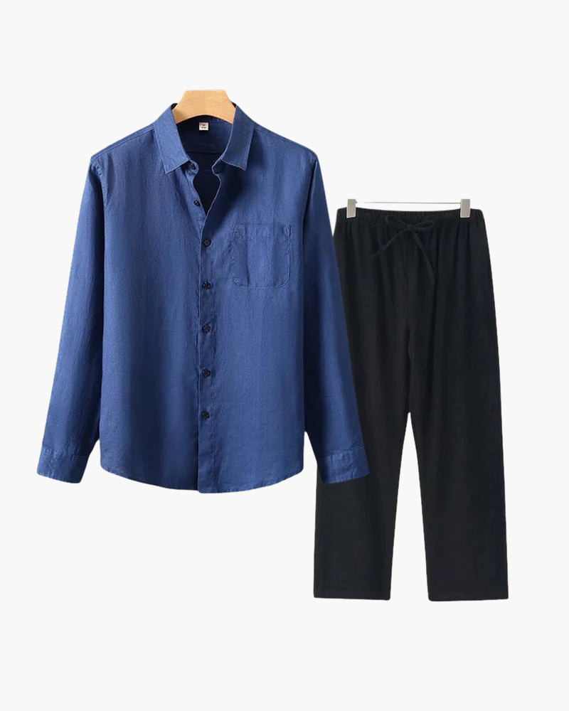 Mooson 100% Linen Combo (Longsleeve)