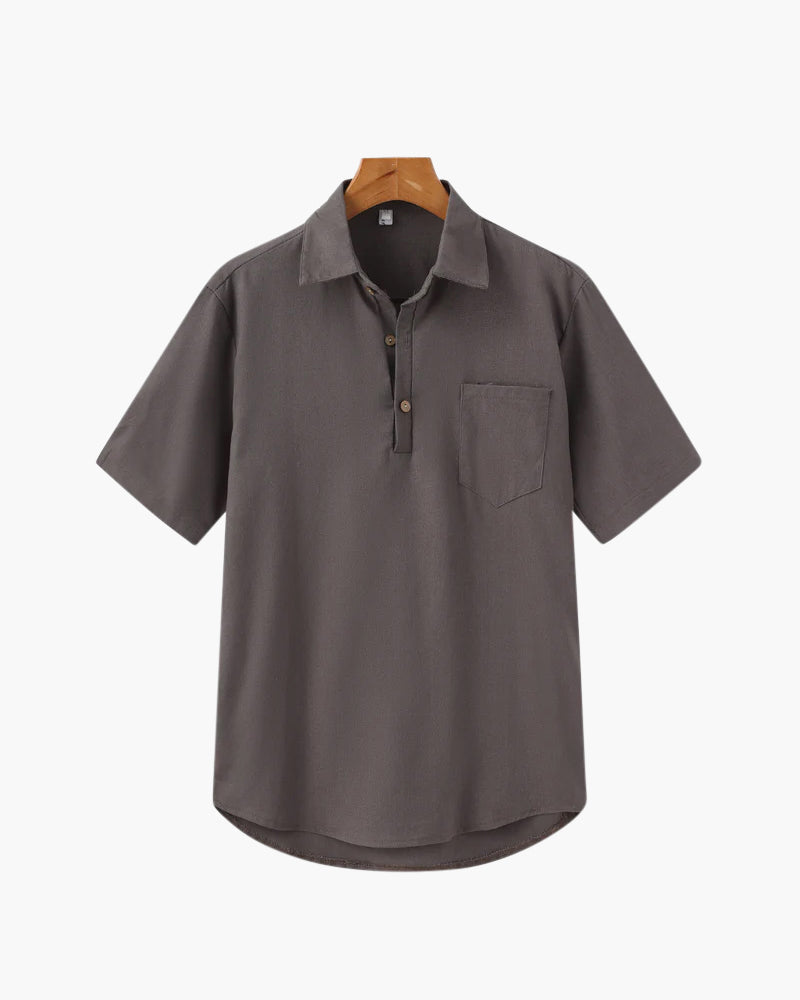 Rotorua - 100% Linen Polo