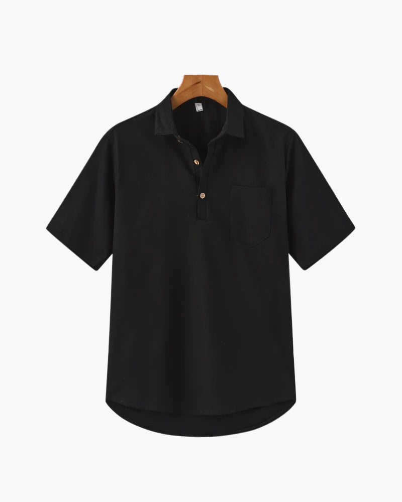 Rotorua - 100% Linen Polo
