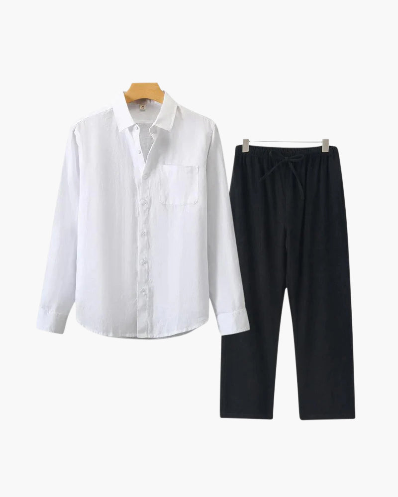 Mooson 100% Linen Combo (Longsleeve)
