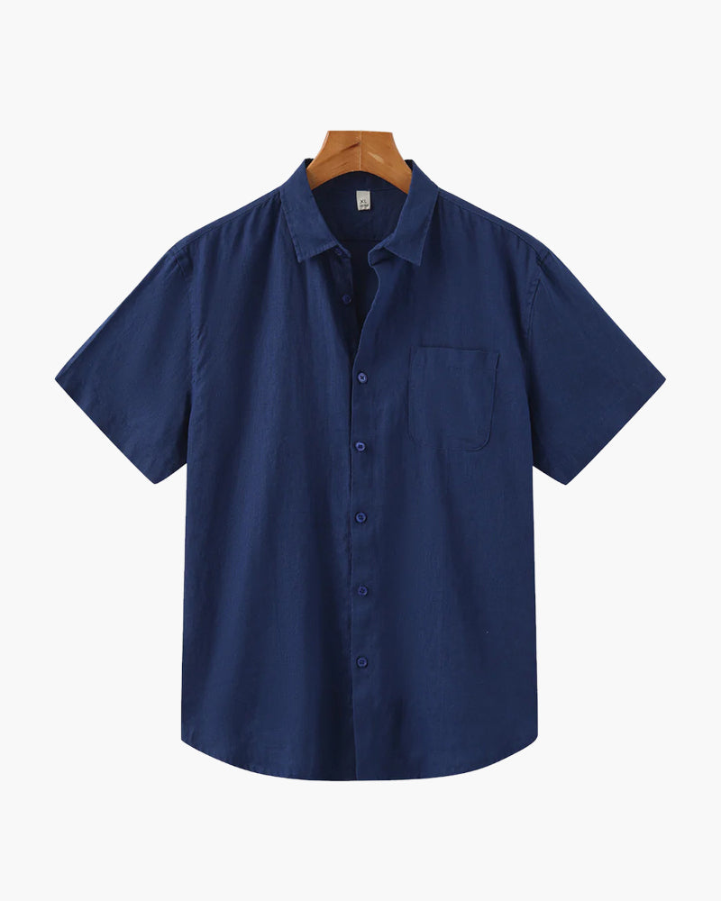 Rotorua - 100% Linen Shirt (Shortsleeve)
