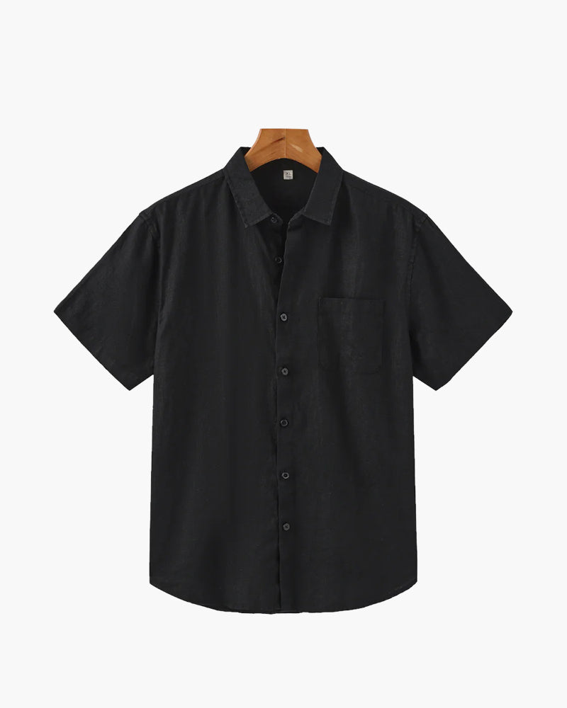 Rotorua - 100% Linen Shirt (Shortsleeve)