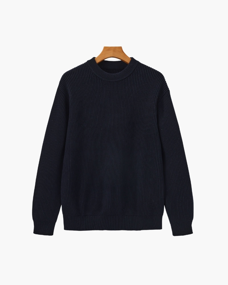 Rib Crew Sweater