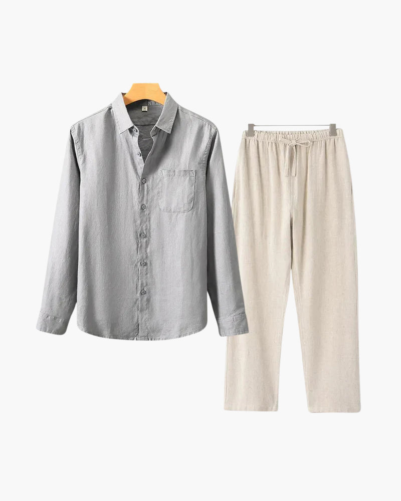 Mooson 100% Linen Combo (Longsleeve)