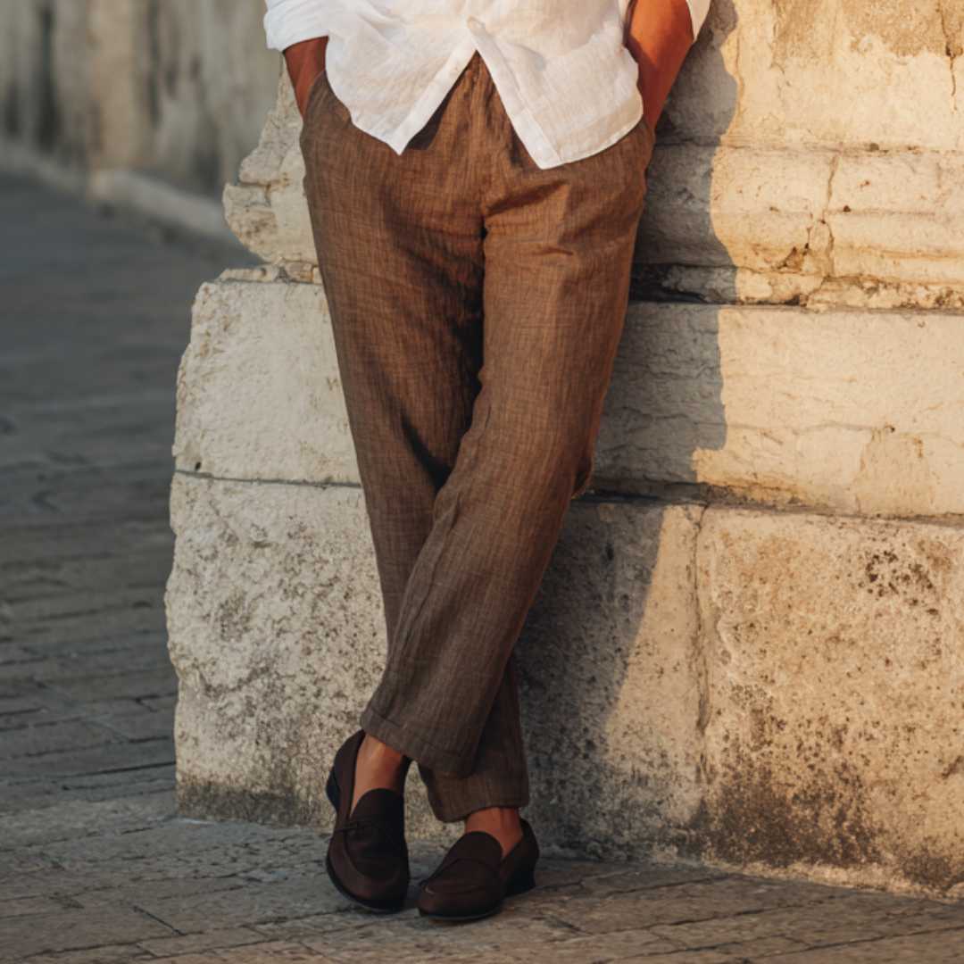Rotorua - 100% Linen Shirt (Shortsleeve)