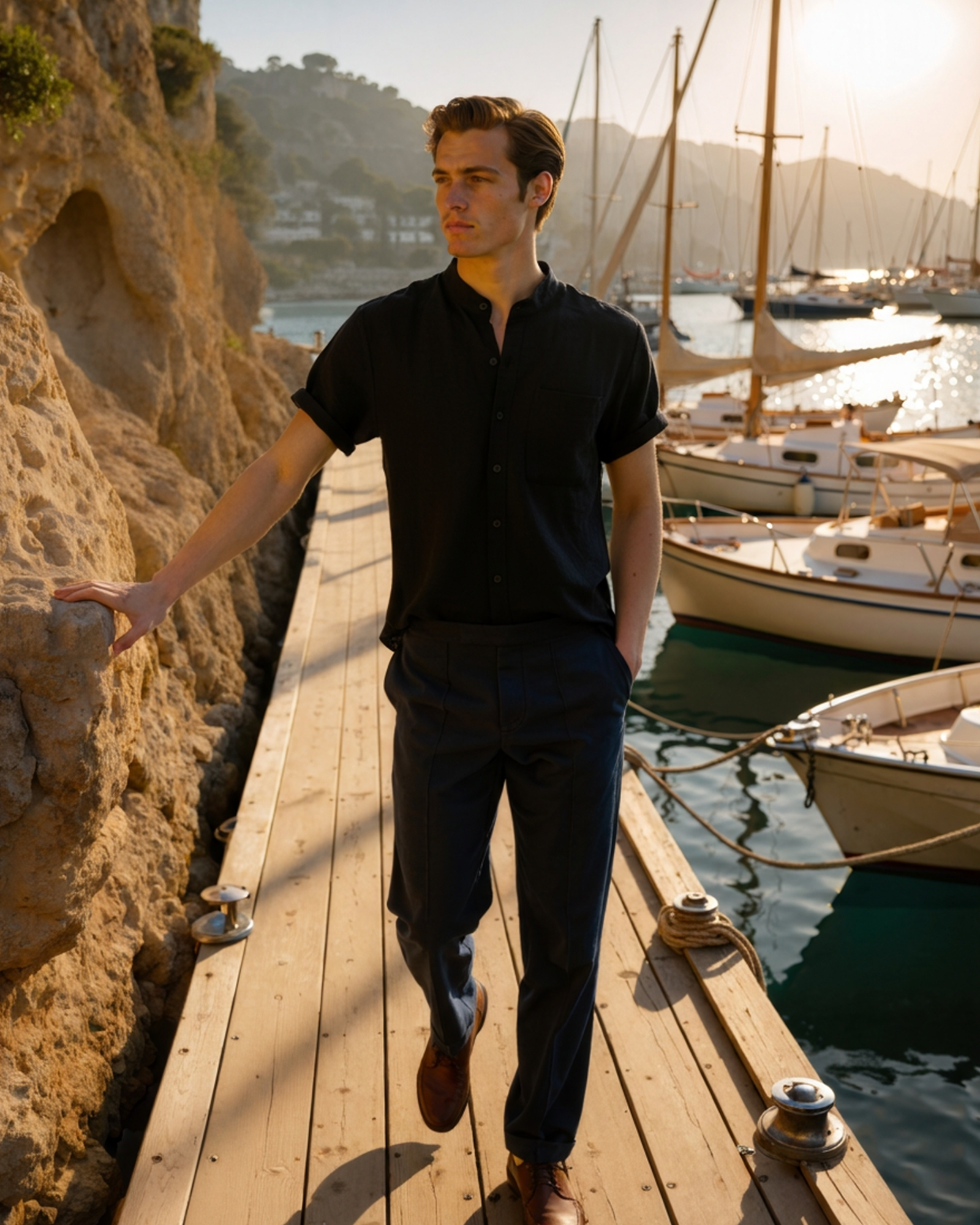 Mooson - 100% Linen Short Sleeve