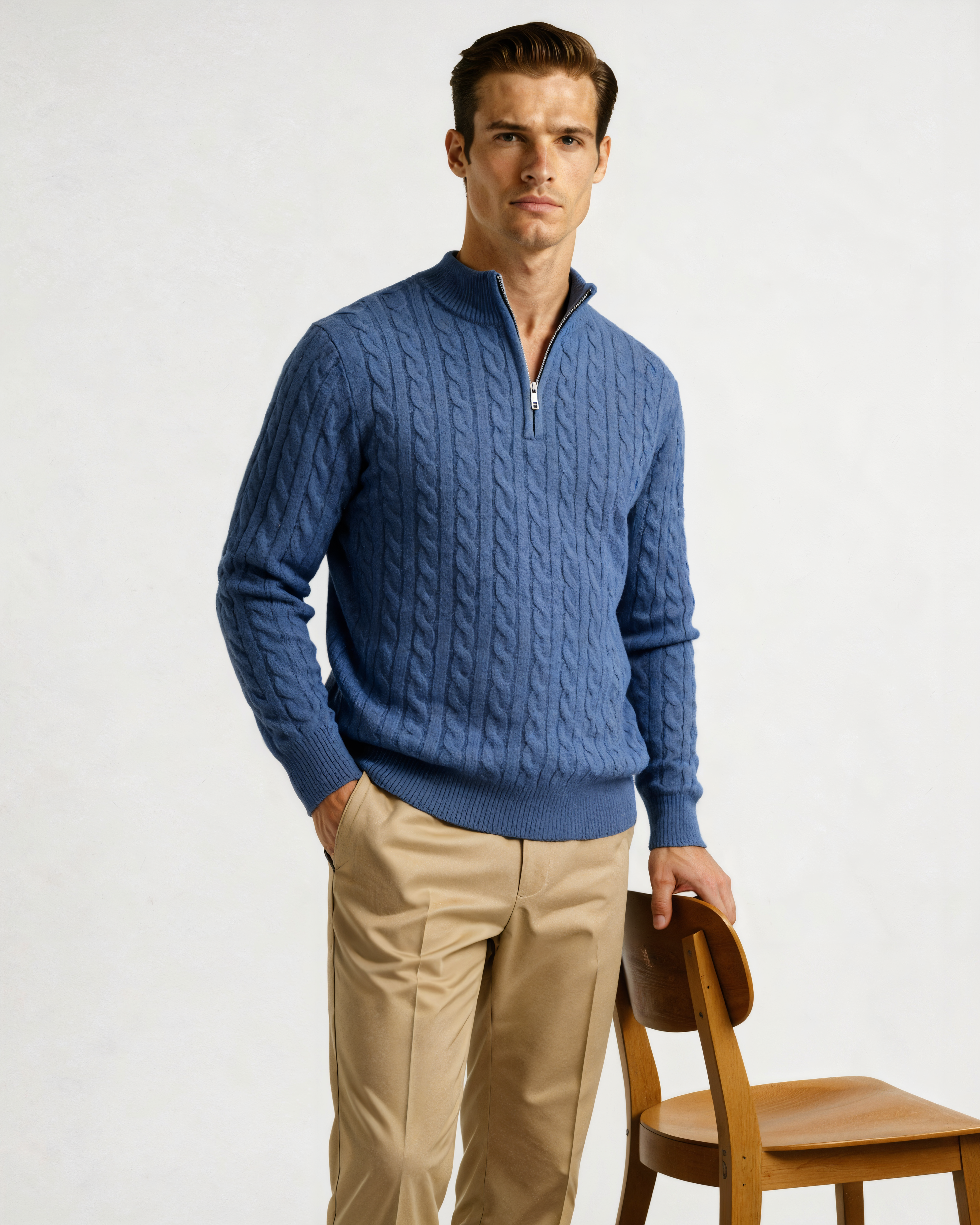 Mooson Cashmere Half Zip