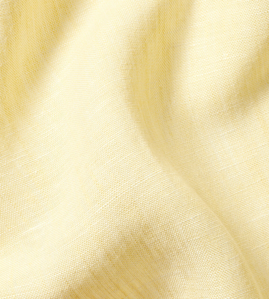 Nelson 100% Linen Shirt - Lemon Yellow