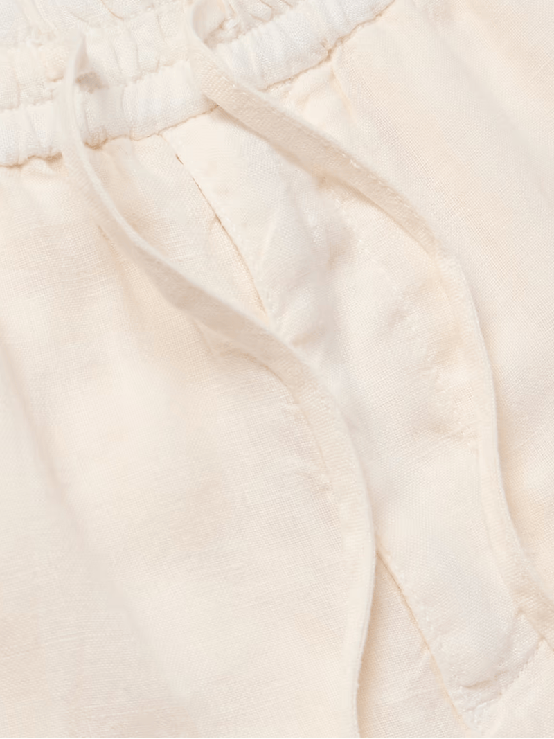Auckland Linen Trouser- Light Beige