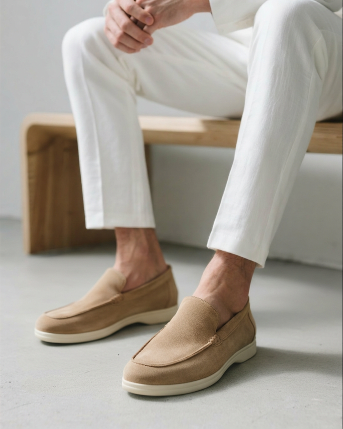 Mooson Suede Loafers