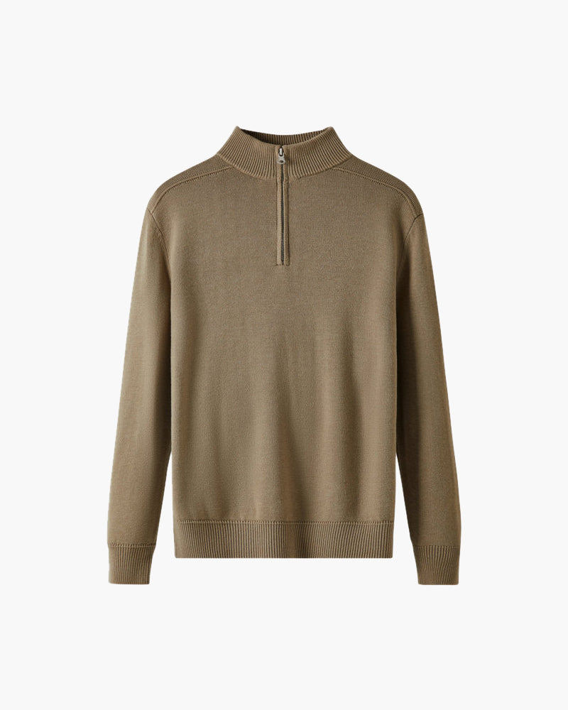 Timeless 100% Merino Wool Zip Up