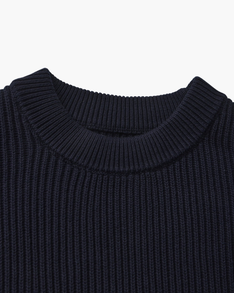 Rib Crew Sweater