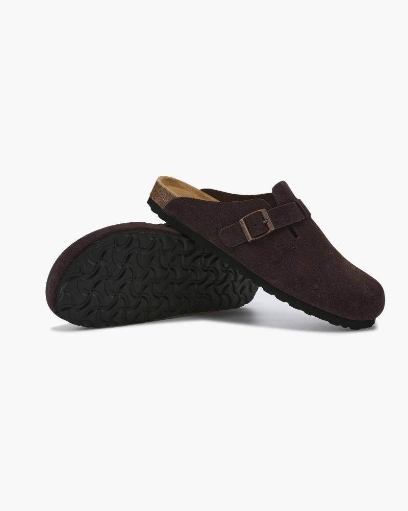 Mooson Suede Clogs