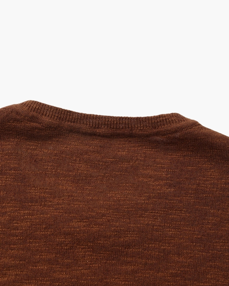Linen Cotton Crewneck
