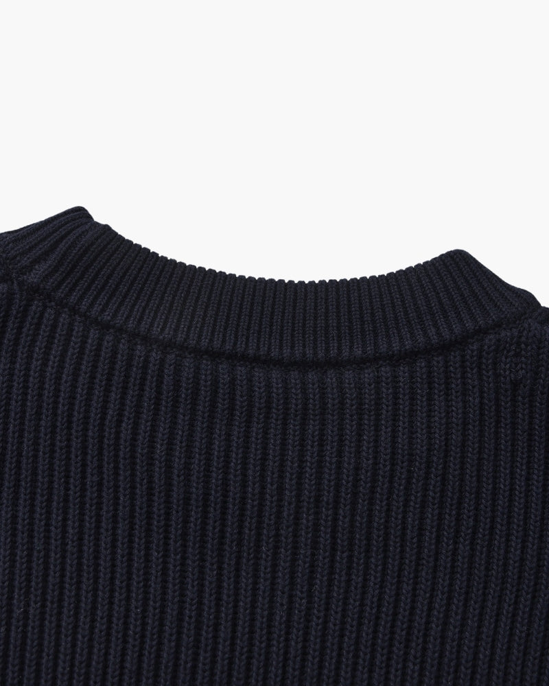 Rib Crew Sweater
