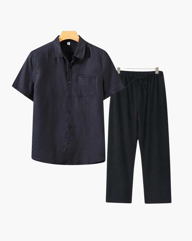 Mooson 100% Linen Combo (Shortsleeve)