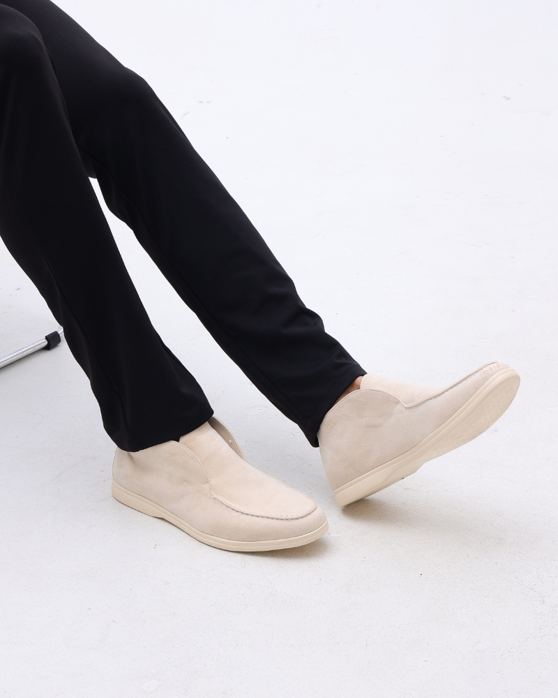 Mooson High Suede Loafers