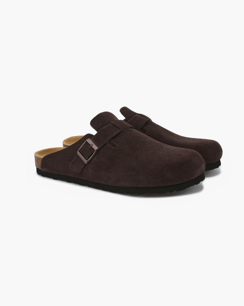Mooson Suede Clogs