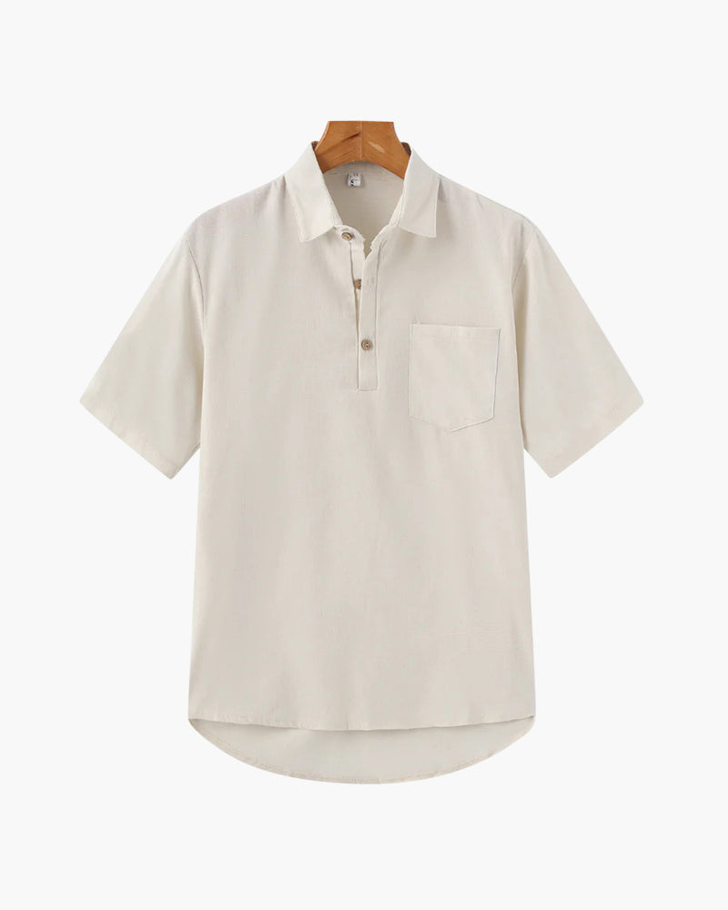 Rotorua - 100% Linen Polo