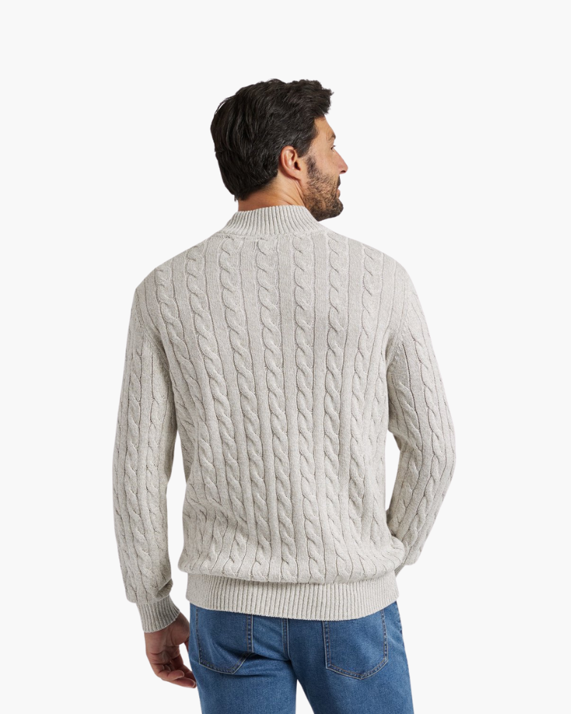 The Aspen Half Zip Sweater