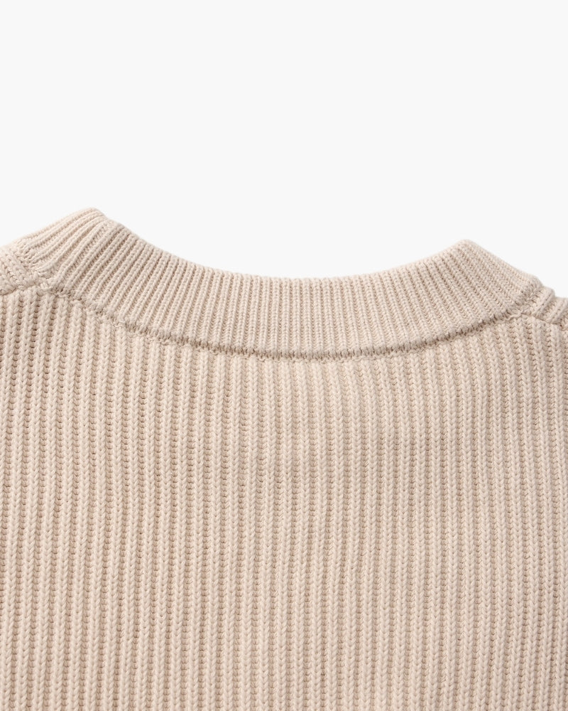 Rib Crew Sweater