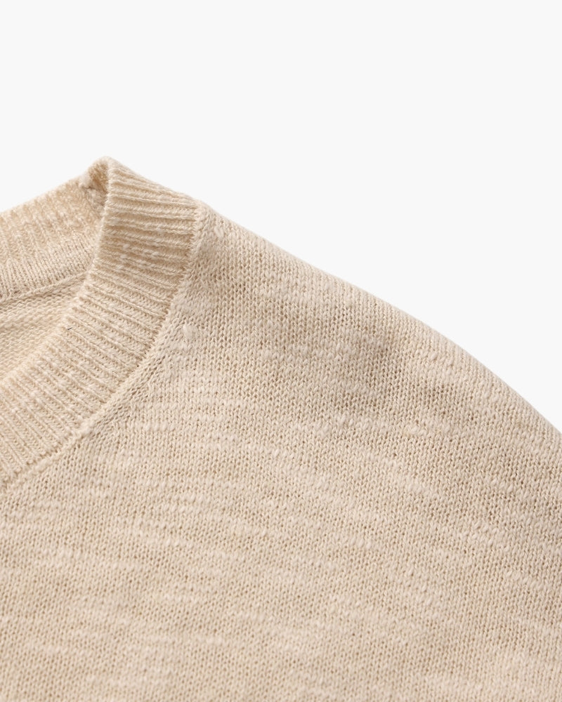 Linen Cotton Crewneck